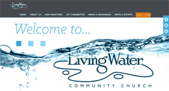 Desktop Screenshot of livingwatercc.com